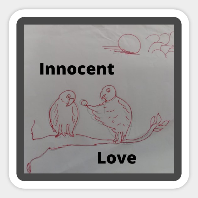 Innocent Love Sticker by Gnanadev